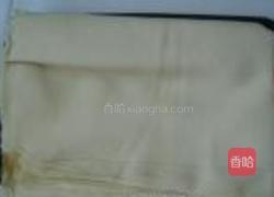 牛肉芦笋千张卷的做法图解1