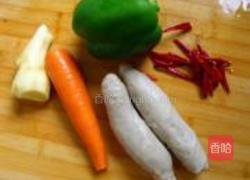 孜然炒面筋的做法图解7