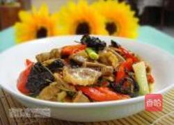 紫苏炒粉肠的做法图解9