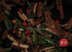 辣炒香干的做法图解6