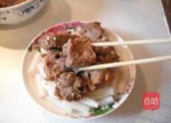 萝卜香菇蒸排骨的做法图解9
