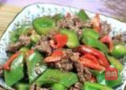 青椒炒牛肉的做法图解8