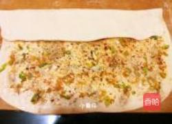 香葱芝麻椒盐花卷的做法图解7