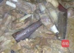 酱烧羊骨的做法图解7