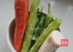 山药青笋炒鸡丝的做法图解1