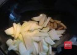 五香干炒芥蓝的做法图解3