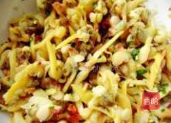 凉拌蚬子的做法图解5