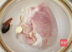 豆腐干烧肉的做法图解2