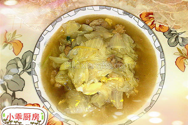 猪肉炖白菜