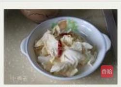 酸菜炒粉条的做法图解4