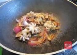 墨鱼仔炒黄瓜的做法图解6