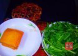 韭菜炒豆腐干的做法图解1