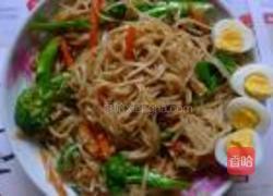 家庭炒面的做法图解5