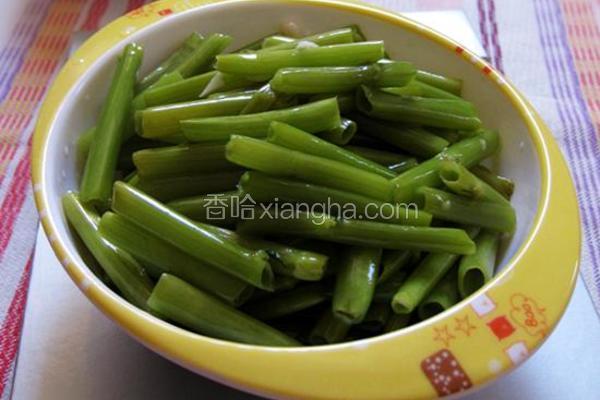 醋溜空心梗