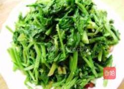 菠菜炒蛋的做法图解2