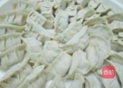 猪油渣白菜饺子的做法图解8
