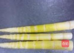 春笋酿肉的做法图解1