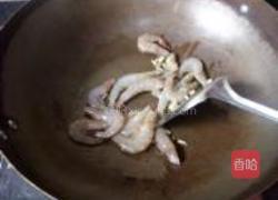 西兰花炒虾的做法图解6