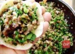 酱肉白菜包的做法图解8