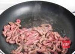 蒜薹煸牛肉丝的做法图解3
