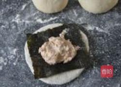 金枪鱼紫菜面包的做法图解8