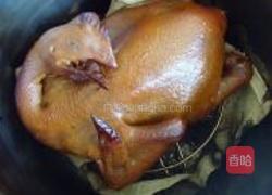 熏烤三黄鸡的做法图解8