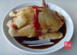 熏烤三黄鸡的做法图解4