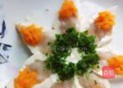 百花镶豆腐的做法图解9