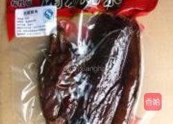 红椒炒腊肉的做法图解1