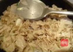 大葱炒豆皮的做法图解4
