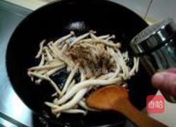 干煸蘑菇的做法图解4