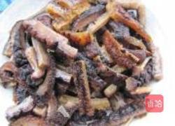 肉丝海参的做法图解3