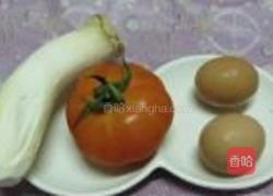 杏鲍菇番茄炒蛋的做法图解1
