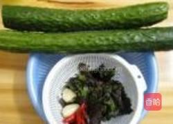 紫苏煎黄瓜的做法图解1