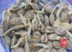酱烧花蛤的做法图解2