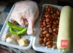 素鸡花生炖鸭的做法图解1