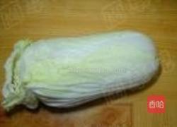 脆辣白菜梗的做法图解1