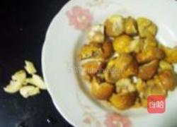 杭白菜炒栗子的做法图解2