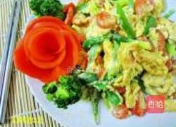 虾米炒鸡蛋的做法图解10