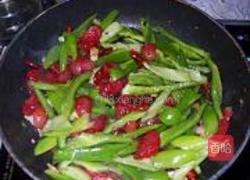 腊肠烧豆腐的做法图解9