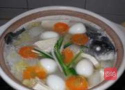砂锅什锦鲫鱼汤的做法图解9