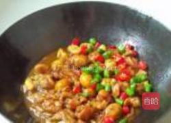 板栗烧牛蛙的做法图解10