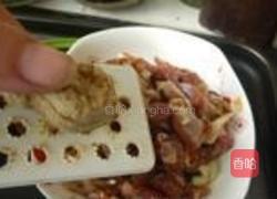 酱爆羊肉的做法图解4