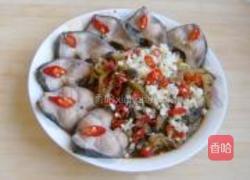 秋茄炝锅鱼的做法图解5