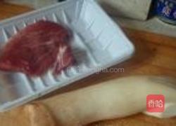 杏鲍菇炒肉丝的做法图解1