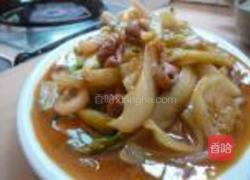 酸菜大肠的做法图解4