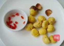 丝瓜烧栗子的做法图解2