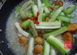 丝瓜烧栗子的做法图解7