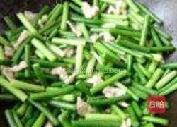 蒜薹炒肉的做法图解5