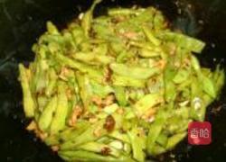 肉末芽菜四季豆的做法图解8